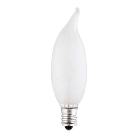 Westinghouse 25 W CA8 Decorative Incandescent Bulb E12 (Candelabra) Warm White 2 pk