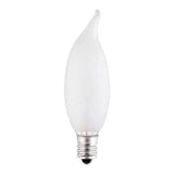 Westinghouse 25 W CA8 Decorative Incandescent Bulb E12 (Candelabra) Warm White 2 pk