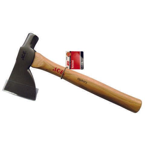 Ace 22 oz Carbon Steel Hammer Hatchet Hickory Handle 13.58 in.