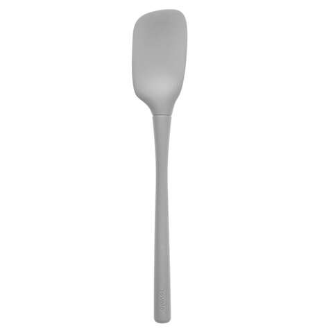 Tovolo Flex-Core Oyster Gray Nylon/Silicone Spoonula, Pack of 6