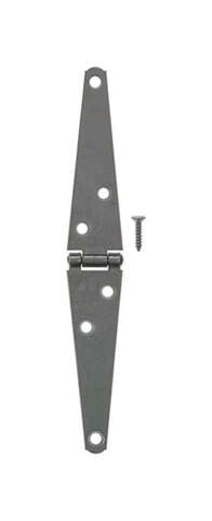 Ace 4 in. L Zinc-Plated Light Duty Strap Hinge 2 pk, Pack of 5