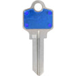HILLMAN ColorPlus Traditional Key House/Office Key Blank Single, Pack of 5