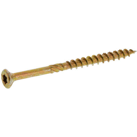 HILLMAN Power Pro No. 10 X 3-1/2 in. L Star Coarse Wood Screws