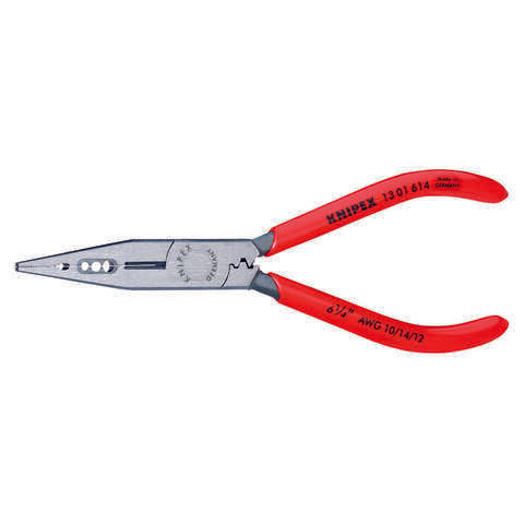 Knipex 6-1/4 in. Steel Electrician Electrical Pliers