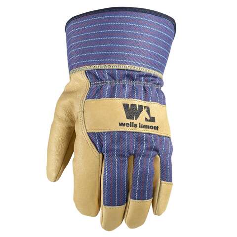 Wells Lamont Men's Outdoor Palm Gloves Palomino L 1 pair