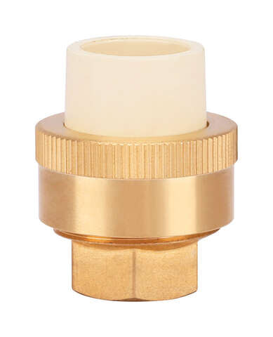 Homewerks Schedule 40 1/2 in. Compression X 1/2 in. D FIP CPVC/Brass Adapter
