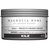 Magnolia Home by Joanna Gaines Kilz Transparent Flat Clear Finishing Wax 6 oz, Pack of 6