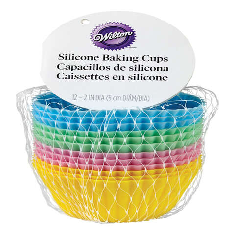 Wilton 2.37 in. W X 2 in. L Baking Cups Assorted 12 pk, Pack of 3