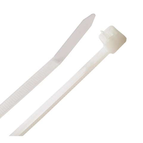 Steel Grip 8 in. L White Cable Tie 25 pk