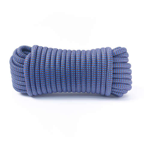 Ace 3/8 in. D X 50 in. L Blue Diamond Braided Poly Rope