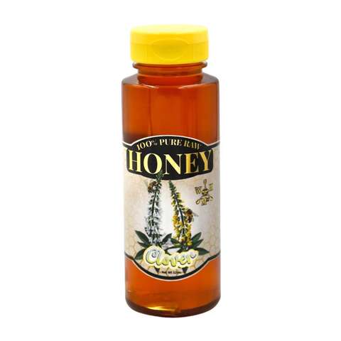 World Honey Market Clover Honey 12 oz Bottle, Pack of 12