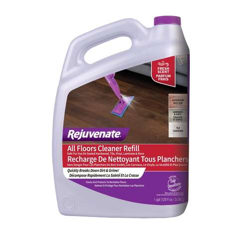 Rejuvenate Fresh Scent Floor Cleaner Refill Liquid 1 gal, Pack of 2