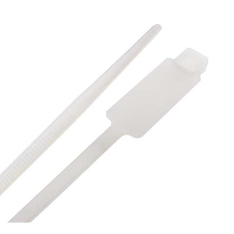 Steel Grip 8 in. L White Cable Tie 25 pk