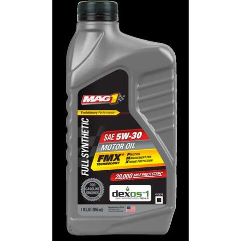 Mag1 FMX 5W-30 4-Cycle Synthetic Motor Oil 1 qt 1 pk, Pack of 6