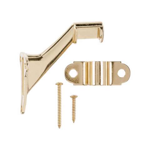 Hampton Brass Hand Rail Bracket, Pack of 5