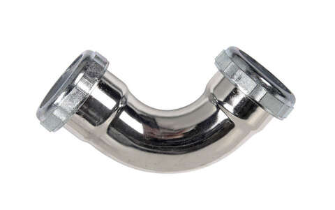 Ace 1-1/4 in. Slip X 1-1/4 in. D Slip Chrome Polished Brass Coupling