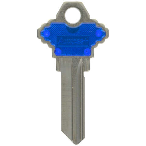 HILLMAN Traditional Key House/Office Key Blank 68 SC1, EZ2, CLP1 Single For Schlage Locks, Pack of 10