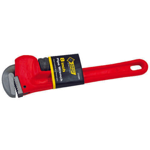 Steel Grip Pipe Wrench 8 in. L 1 pc