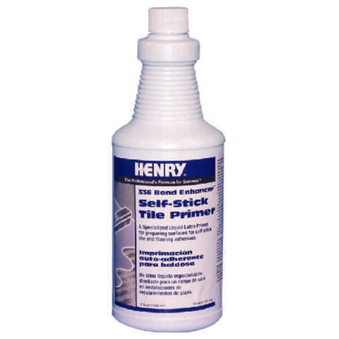 Henry 336 Bond Enhancer Self-Stick Tile Primer 1 qt, Pack of 12