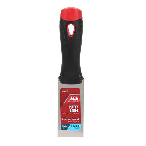 Ace 1.5 in. W Carbon Steel Flexible Putty Knife, Pack of 5