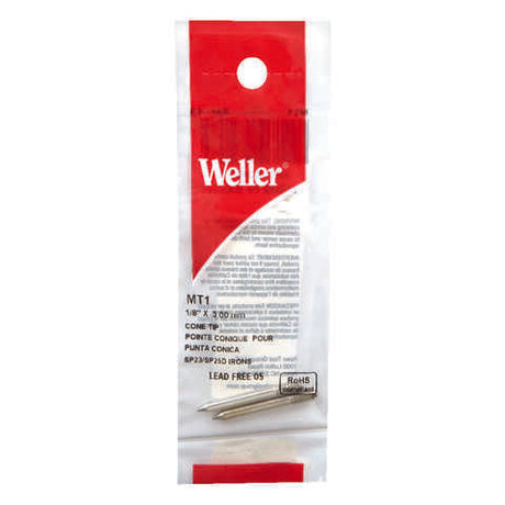 Weller Lead-Free Soldering Tip 1/8 in. D Copper 2 pc