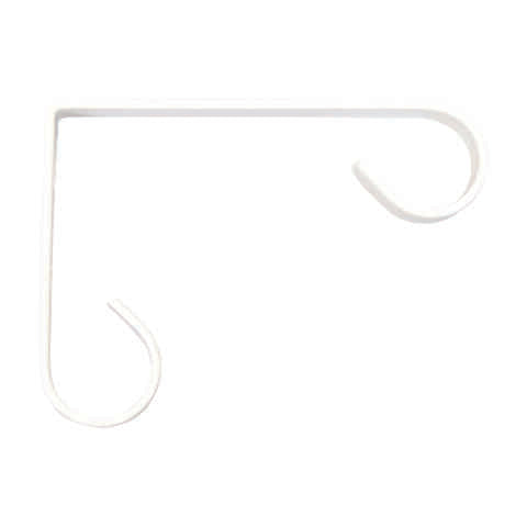 Panacea White Steel 4 in. H Sturdy Plant Hook 1 pk