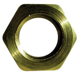 JMF Company Pipe Lock Nut 1/2 in. Brass, Pack of 5