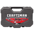 Craftsman OVERDRIVE 3/8 in. drive Metric/SAE 6 Point Mechanic's Tool Set 49 pc