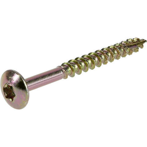 HILLMAN Power Pro No. 8 X 1-3/4 in. L Star Coarse Cabinet Screws