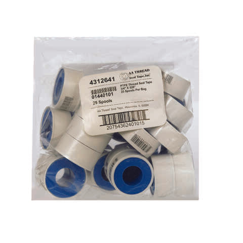 AA Thread Seal Blue 3/4 in. W X 520 in. L Thread Seal Tape 0.4 oz, Pack of 25