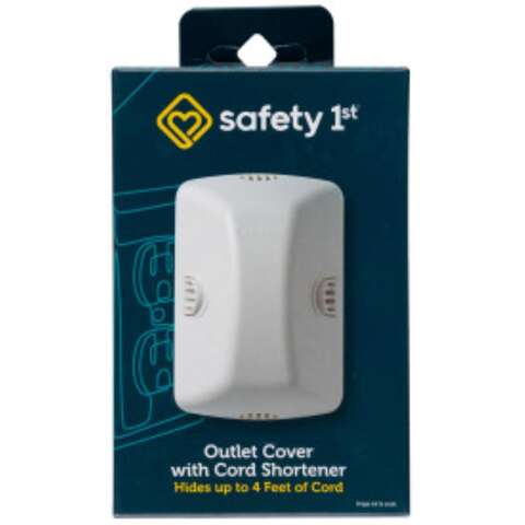 Safety 1st White Plastic Outlet Cover 1 pk, Pack of 12