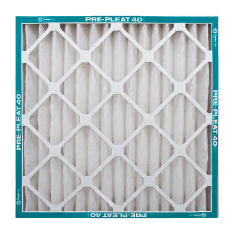 Flanders Pre-Pleat 24 in. W X 20 in. H X 1 in. D Synthetic 8 MERV Pleated Air Filter 1 pk, Pack of 12