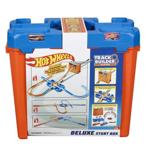 Hot Wheels Track Builder Deluxe Stunt Box Plastic Multicolored