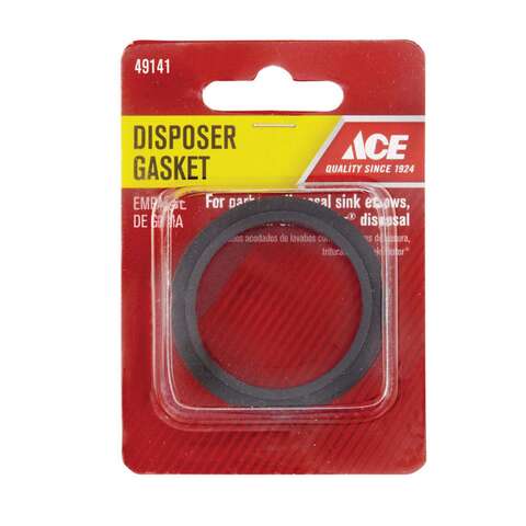 Ace Garbage Disposal Gasket Rubber 1-1/2 in., Pack of 6