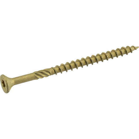 HILLMAN Power Pro No. 10 X 3 in. L Star Coated Coarse Exterior Wood Screw 800 pk