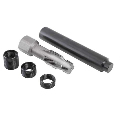 OEMTOOLS 9/16 in. Stainless Steel Non Locking Helical Thread Repair Kit M14 - 1.25 mm