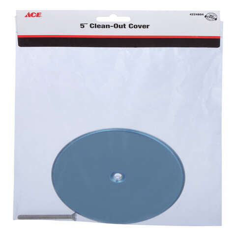 Ace Cleanout Wall Cover Universal Stainless Steel