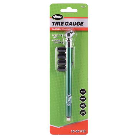 Slime 50 psi Pencil Tire Pressure Gauge