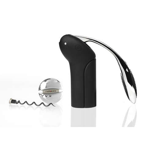 Rabbit Black Stainless Steel Wine Opener