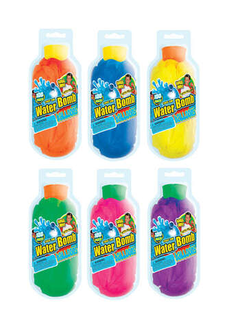 Water Bomb Water Balloons Assorted 100 pc, Pack of 24