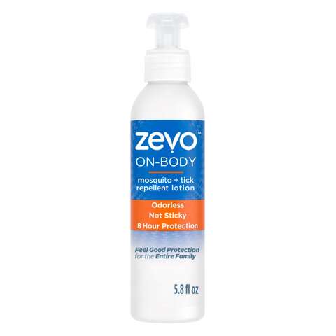 Zevo On-Body Lotion Insect Repellent Lotion For Mosquitoes/Ticks 5.8 oz, Pack of 12