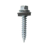 Grip-Rite Pro-Twist No. 9 Sizes X 1-1/2 in. L Hex Round Washer Head Sheet Metal Screws 1 lb 91 pk