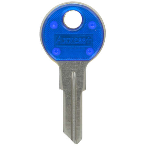 Hillman Traditional Key House/Office Key Blank 80 IN8, SL1, RO1 Single For Chicago locks, Pack of 10