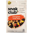 Snak Club Energizer Trail Mix 6.75 oz Bagged, Pack of 6