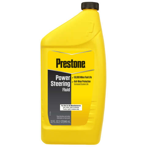 Prestone Power Steering Fluid 32 oz, Pack of 12