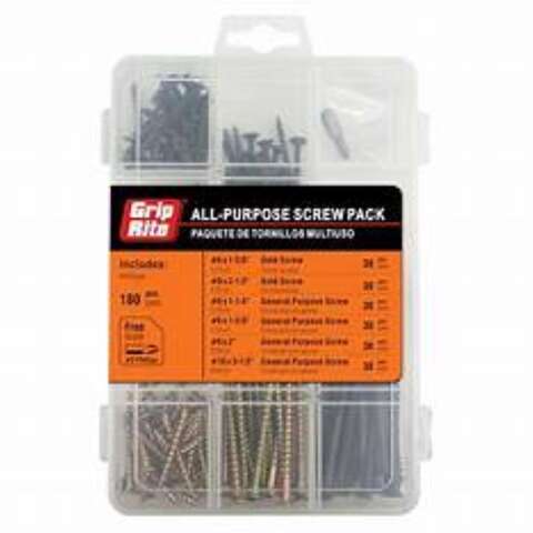 Grip-Rite No. 10 wire X 3.5 in. L Phillips Bugle Head Coarse Multi-Purpose Screws