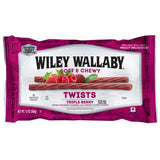 Wiley Wallaby Australian Style Strawberry/Raspberry/Yumberry Licorice Candy 12 oz, Pack of 12
