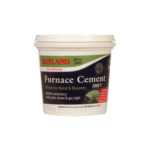 Rutland Furnace Cement, Pack of 6