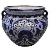 Avera Products Talavera 19 in. H X 10 in. W Ceramic Planter Multicolored, Pack of 2