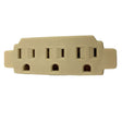 Ace Grounded 3 outlets Adapter 1 pk, Pack of 10